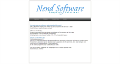 Desktop Screenshot of nendsoftware.nl